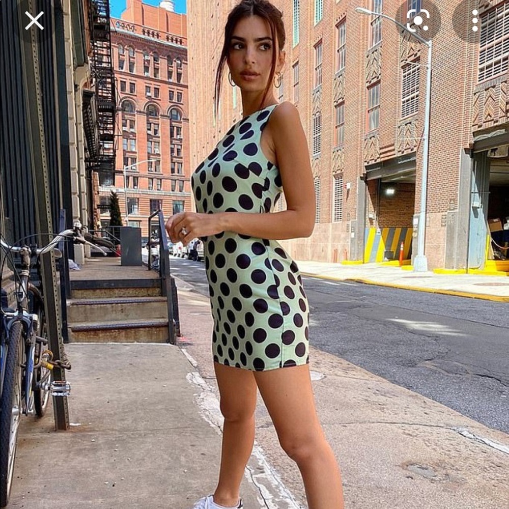 Inamorata polka dot dress